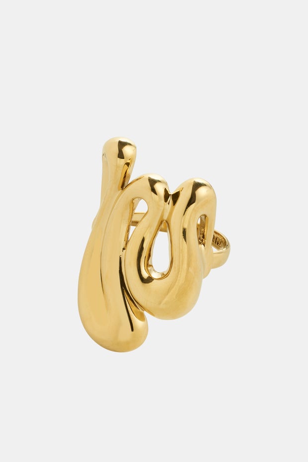 Adriel Ring in Metallic