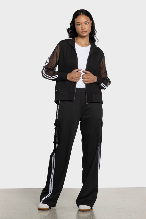 All Star Bomber Jacket in Black