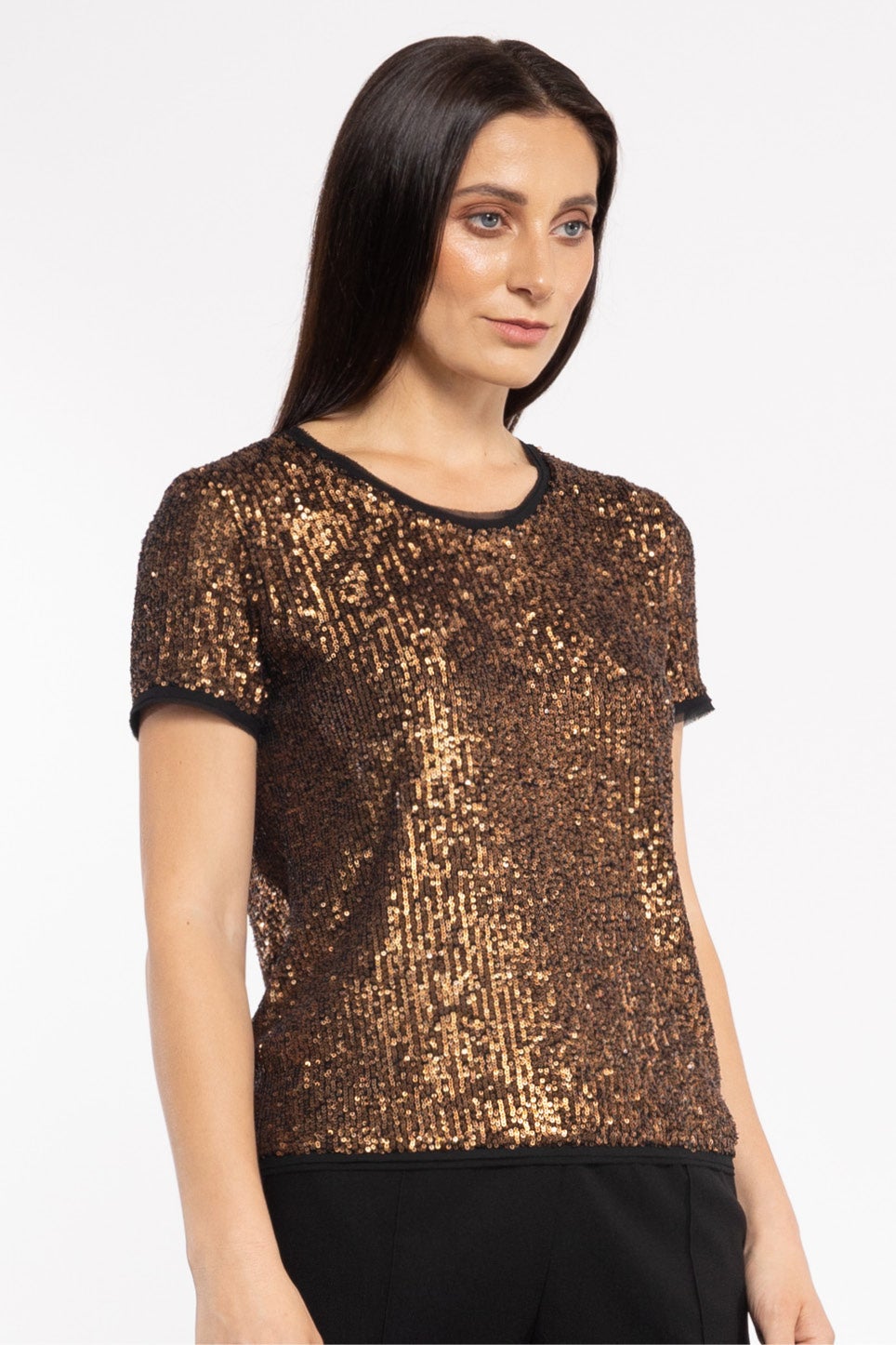 Sequin online t shirt