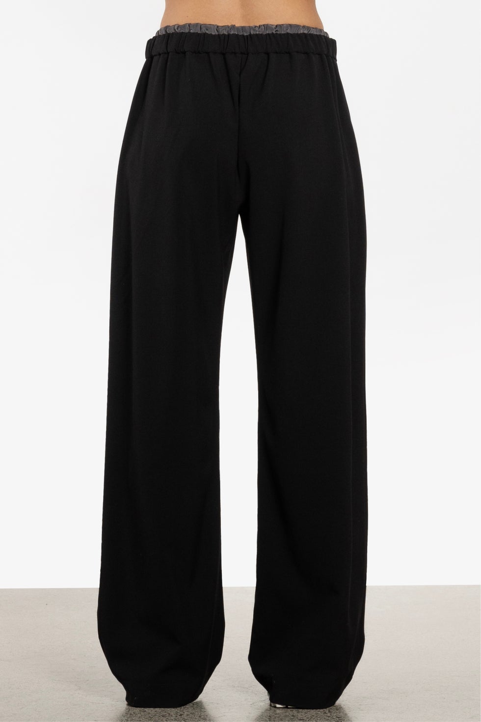Archie Wide Leg Pant in Black