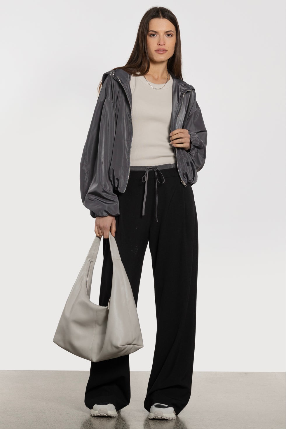 Archie Wide Leg Pant in Black