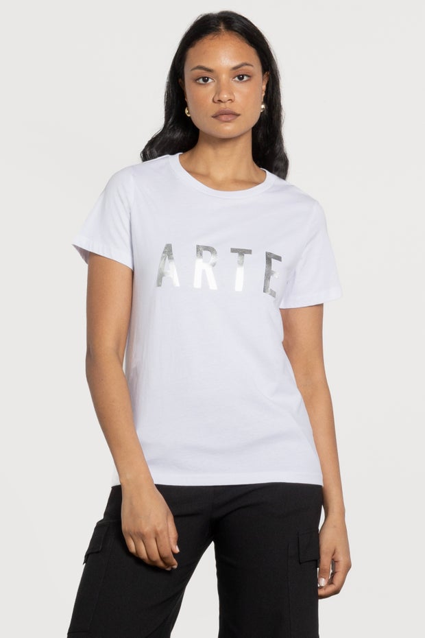 Arte Tee in White