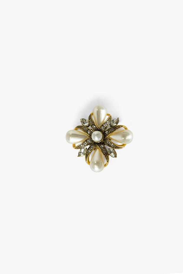 Aurora Brooch in Neutral