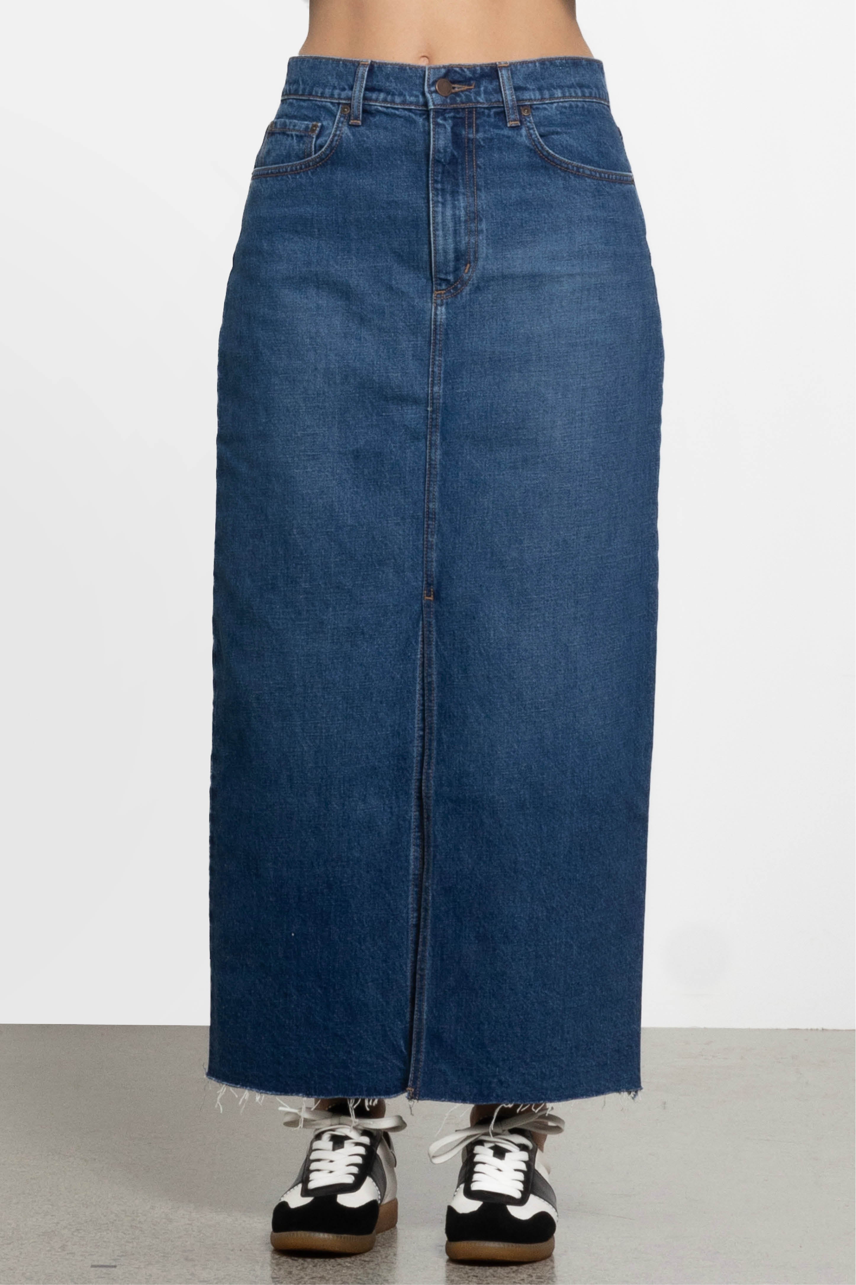 AVANDRESS ♥ Pinch Long Denim Skirt/追跡付 AVANDRESS ♥ Pinch Long Denim Skirt/追跡付 (AVANDRESS