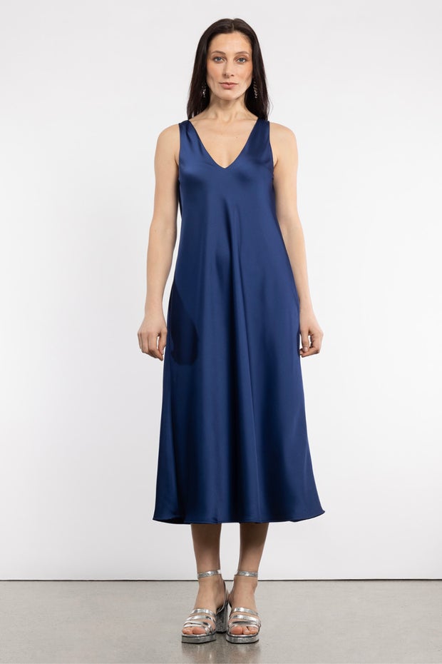 Bailie Dress in Blue
