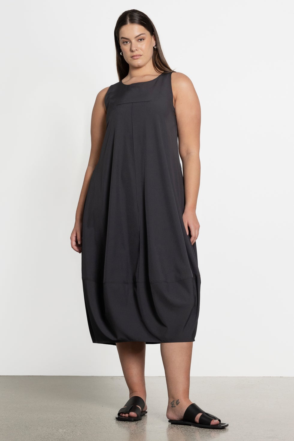 Bay Dress in Grey