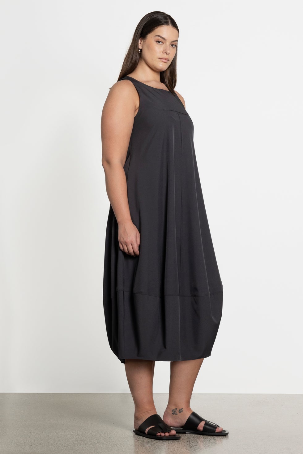 Bay Dress in Grey