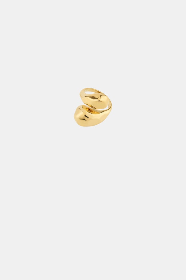 Believe Ring in Metallic