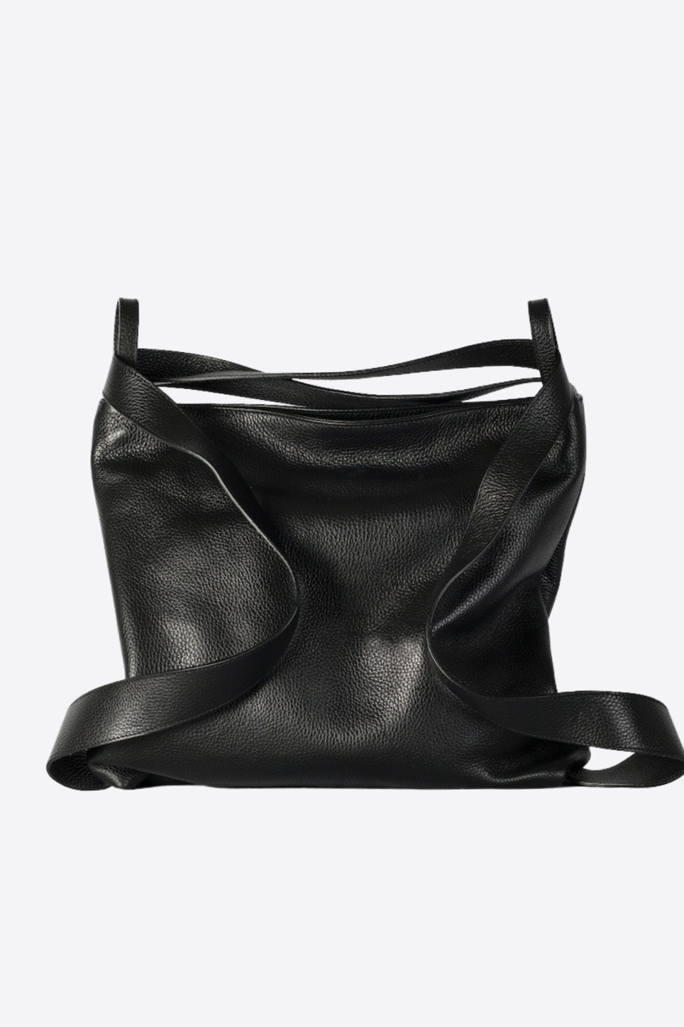 Bella 2-in-1 Convertible Backpack Tote Bag in Black VESTIRSI - Main Image