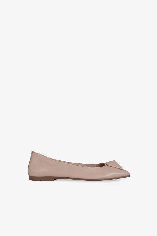 Bella Ballet Flat in Pink