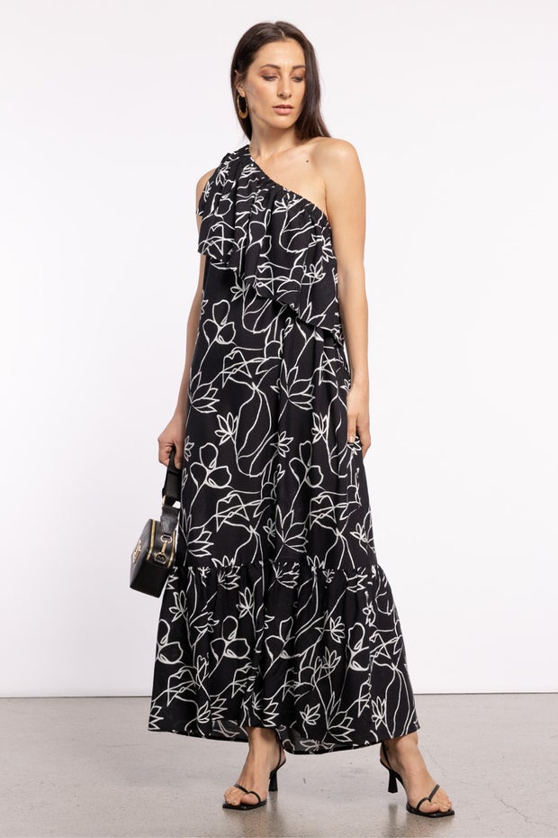 Bon Jour Dress in Print