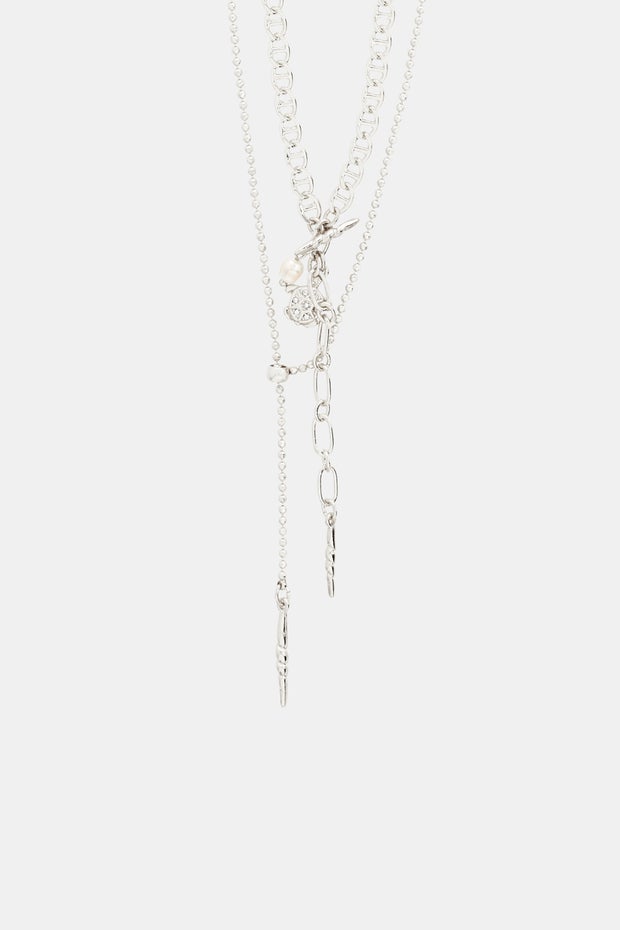 Breeze Necklace in Metallic