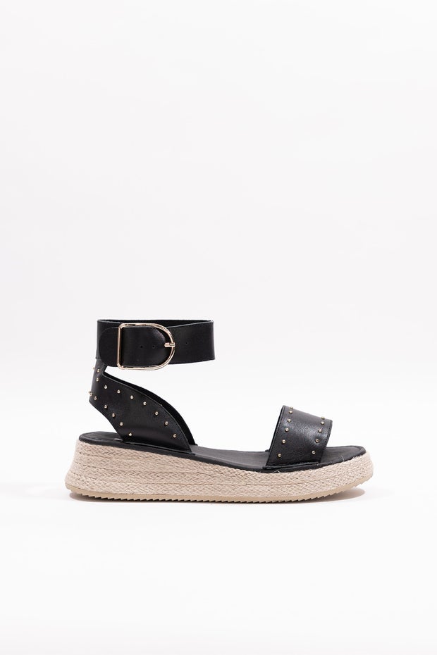 Cara Sandal in Black