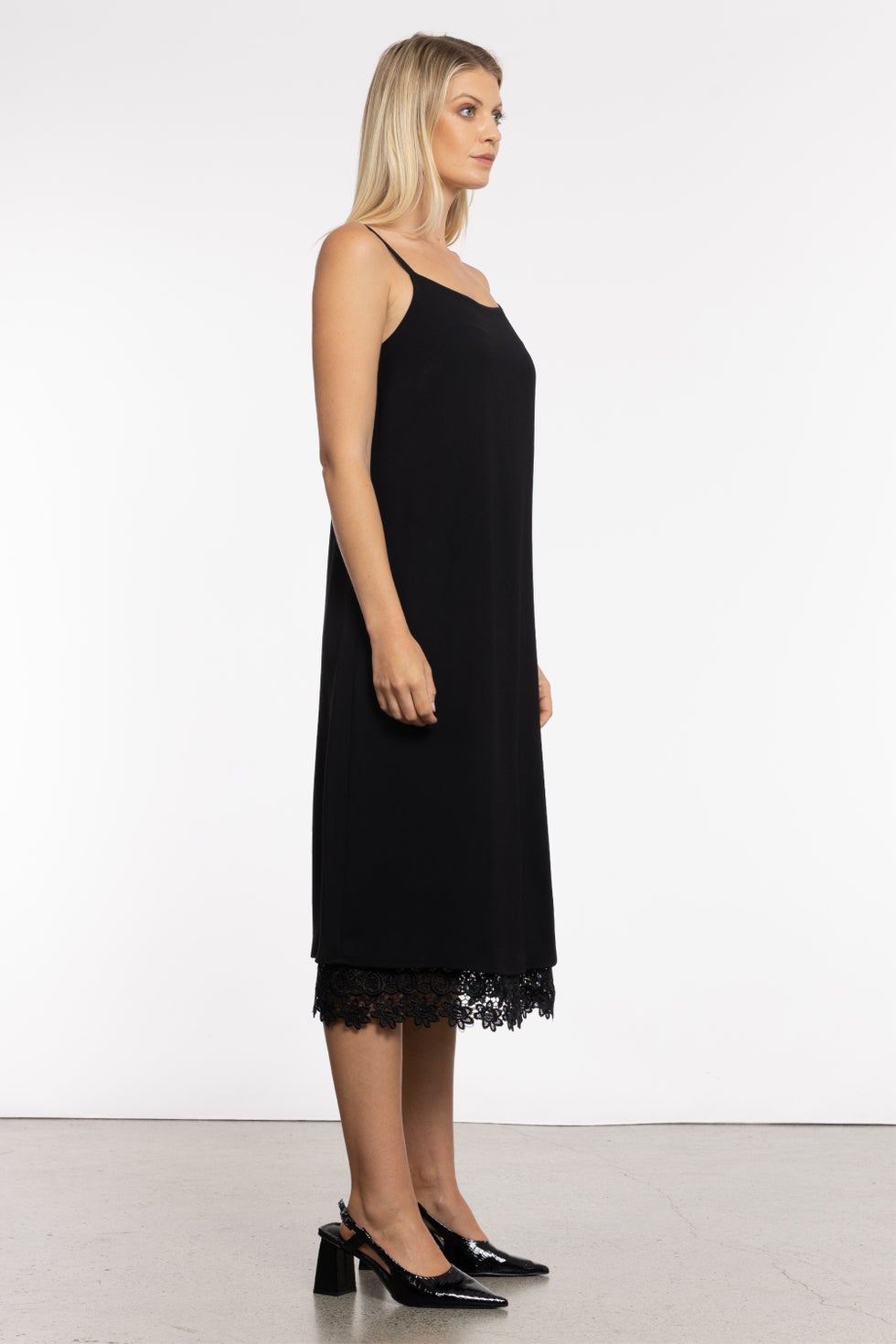 Charmed Slip in Black
