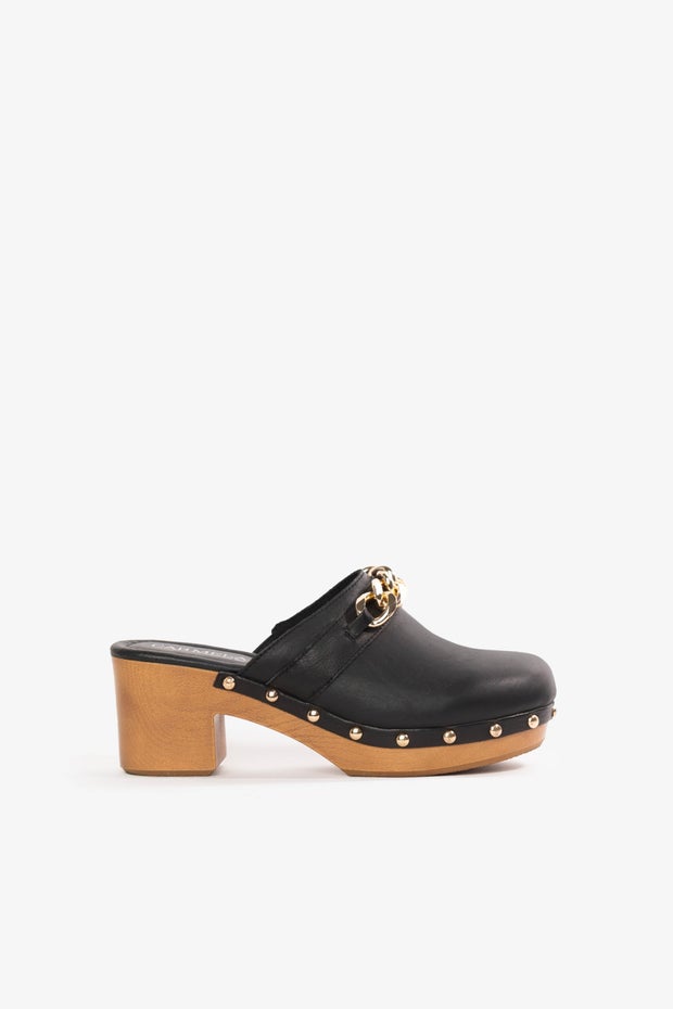 Chloe Clog in Black