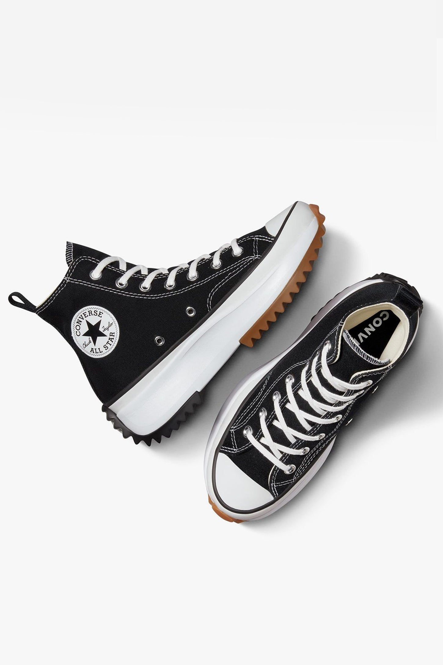 Converse Run Star Hike Lugged High Top in Black CONVERSE