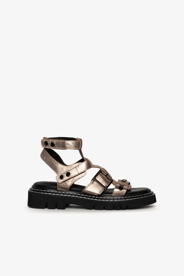 Cove Sandal in Metallic