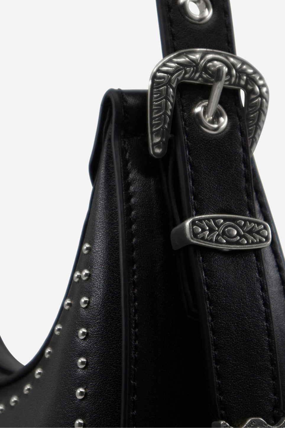 Crescent Bag in Metallic