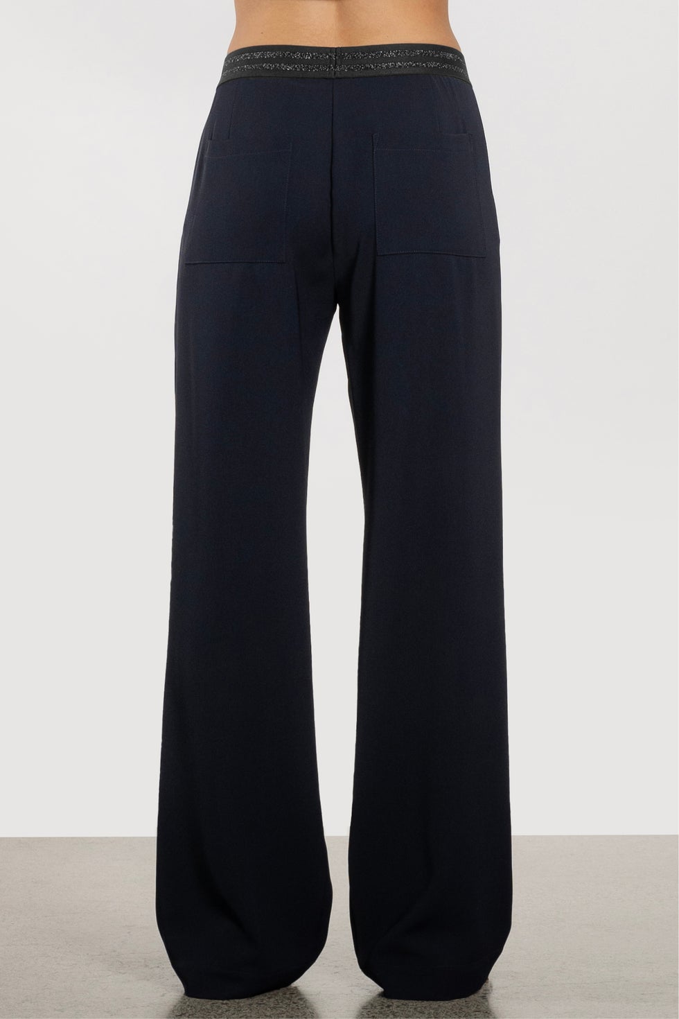 Dakota Wide Leg Pant in Blue