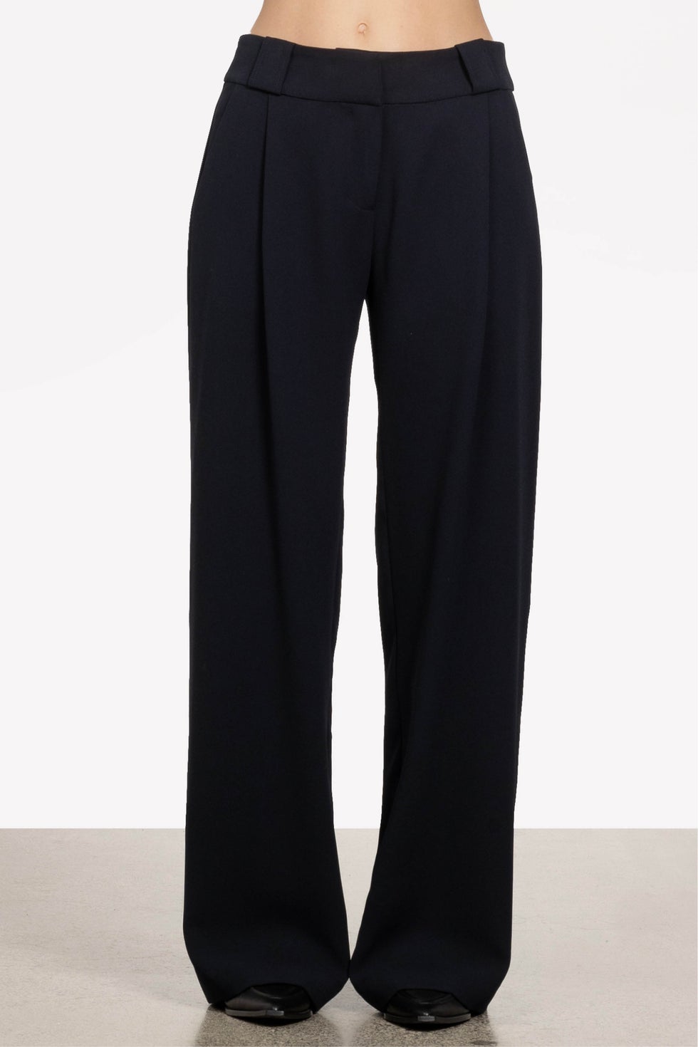 Devon Wide Leg Pant in Blue