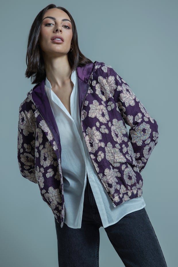 Dixie Bomber Jacket in Print