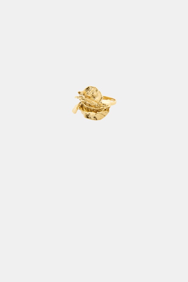 Eclipse Ring in Metallic