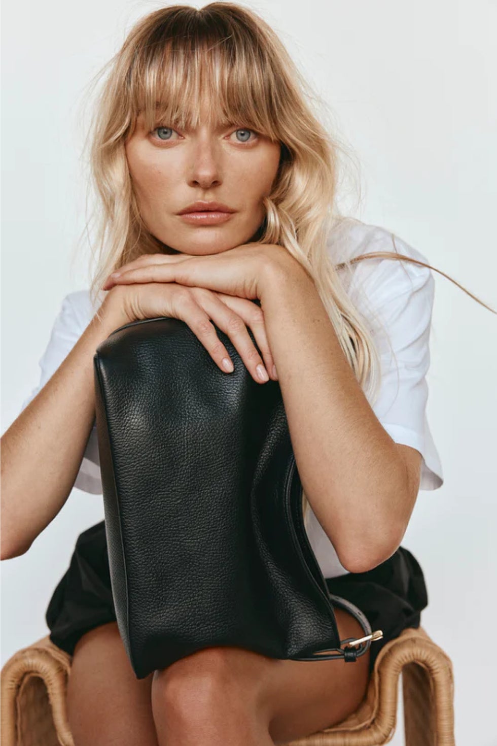 Eden Shoulder Bag in Black