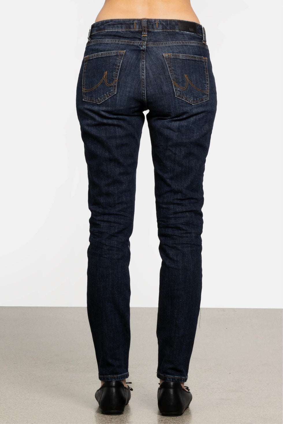 Eliana Slim Boyfriend Jean in Blue