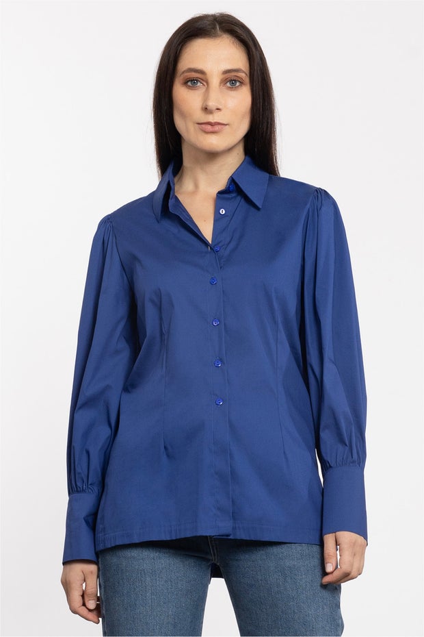 Elle Blouse in Blue
