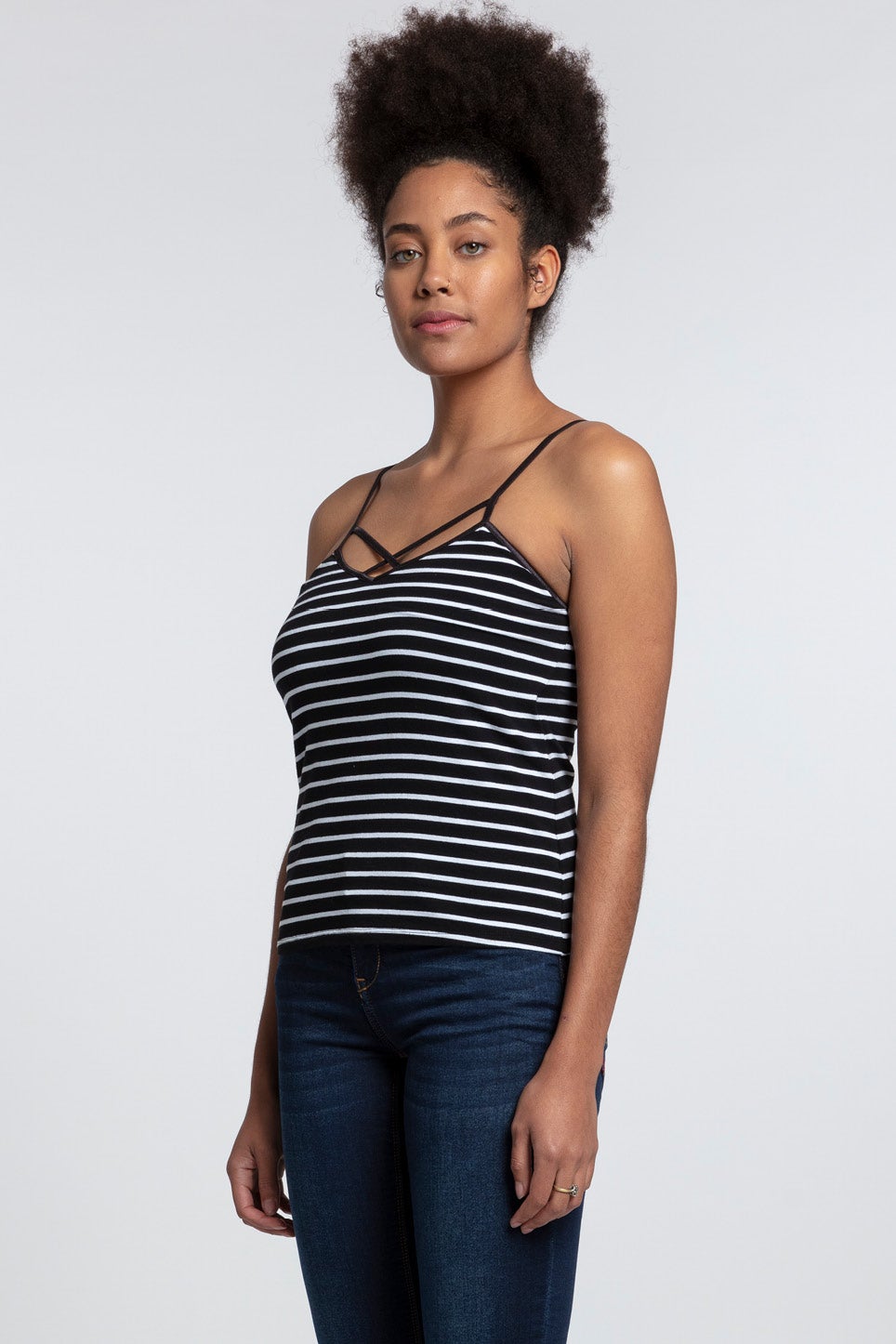 Emily Cami in Stripe