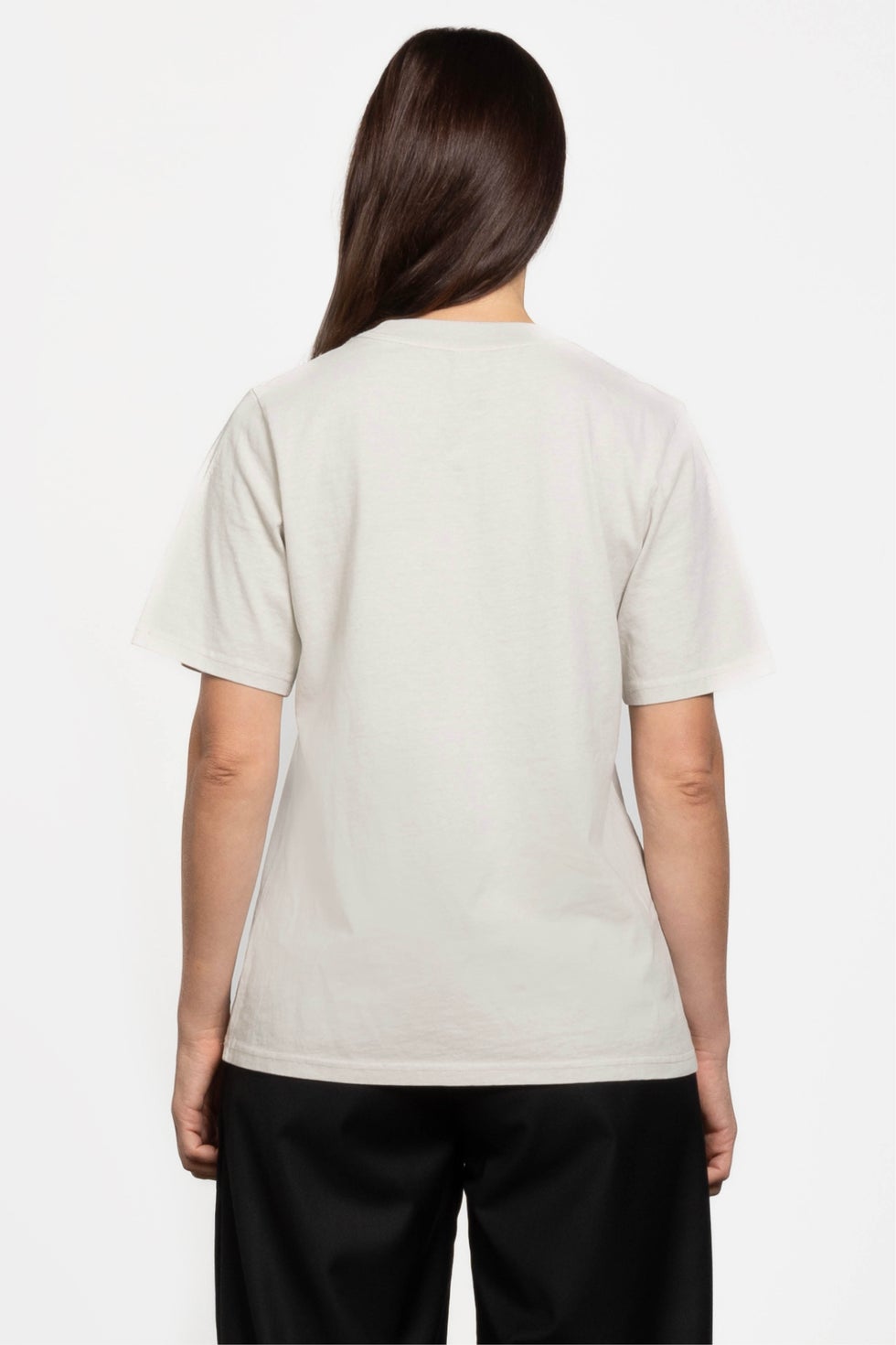 Girl With The Pearl Tee in Neutral