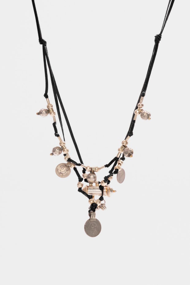 Goddess Necklace in Black