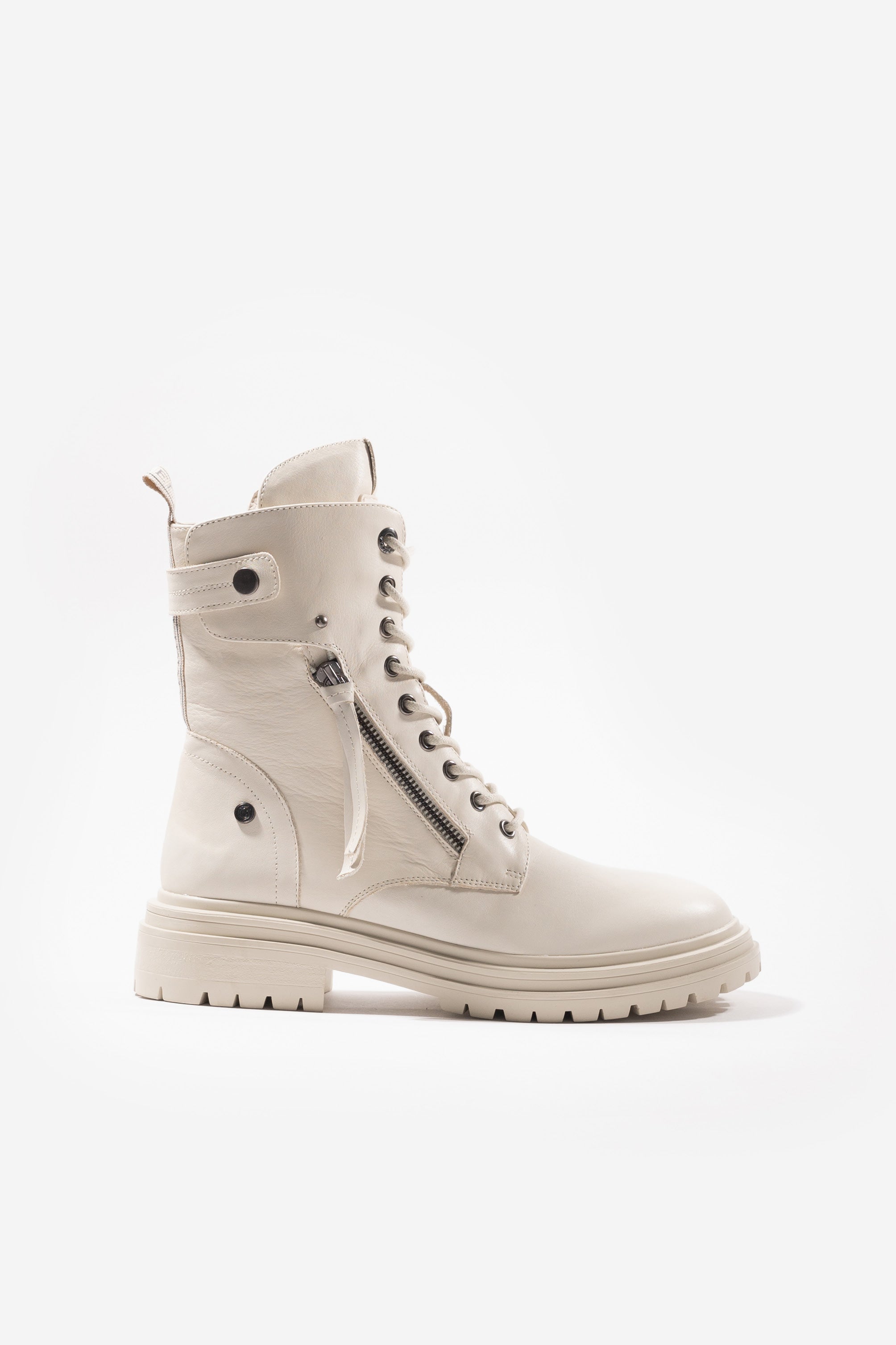 White biker boot cheap