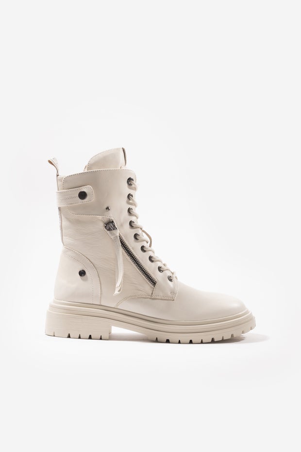 Grace Boot in White