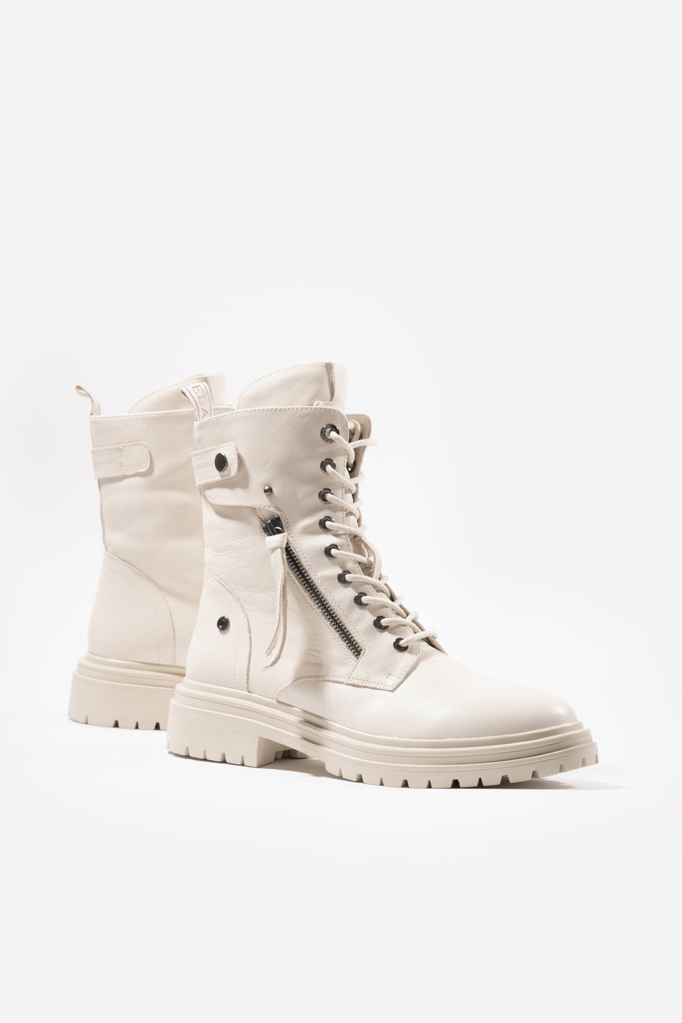 Grace Boot in White