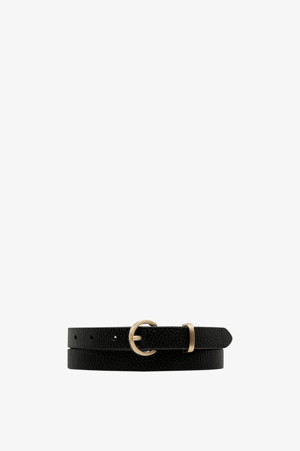 Happens All The Time Belt in Black