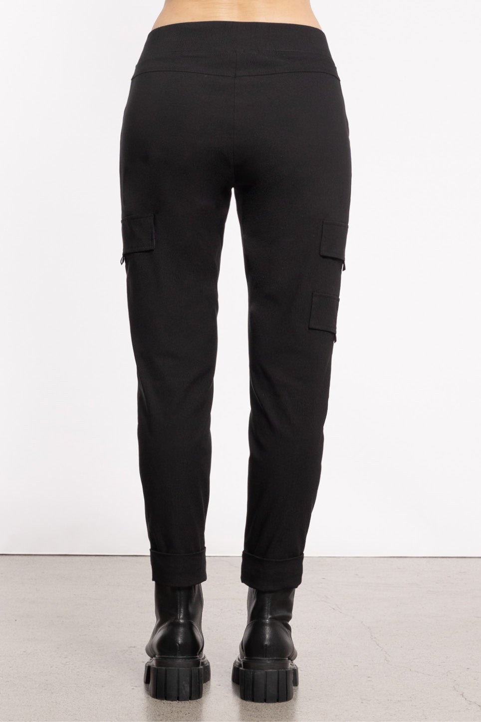 Jake Cargo Pant in Black