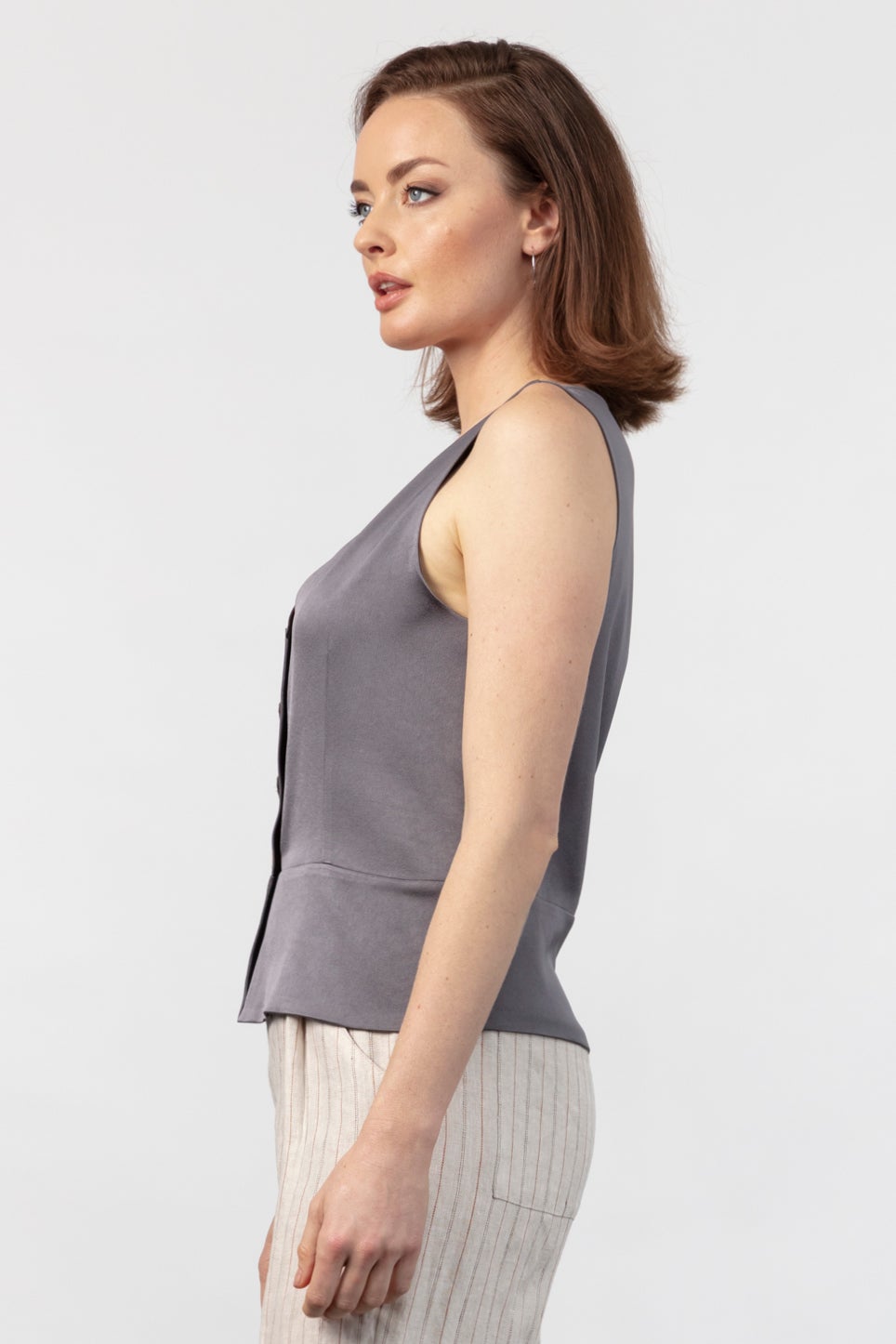 Jazz Top in Grey