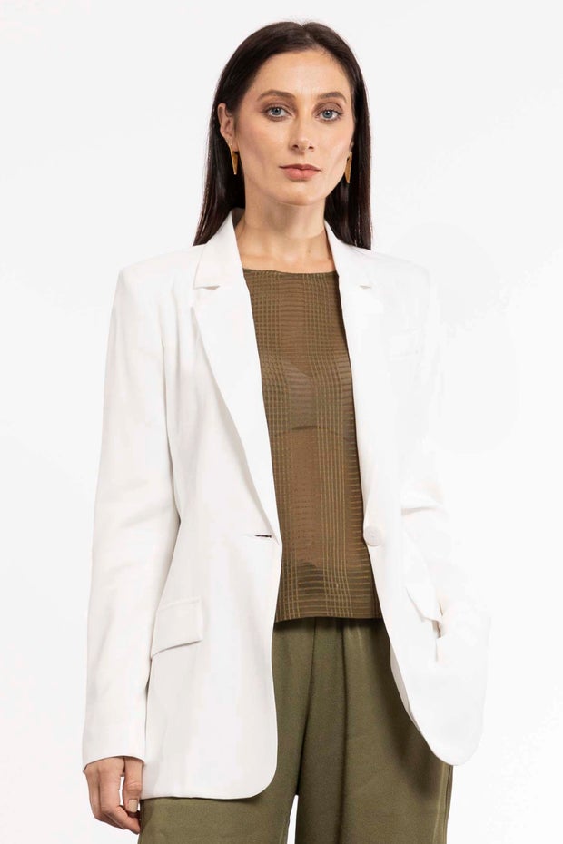 Joy Jacket in White