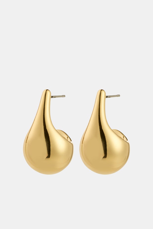 Juniper Drop Earrings in Metallic