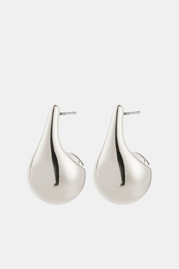 Juniper Drop Earrings in Metallic