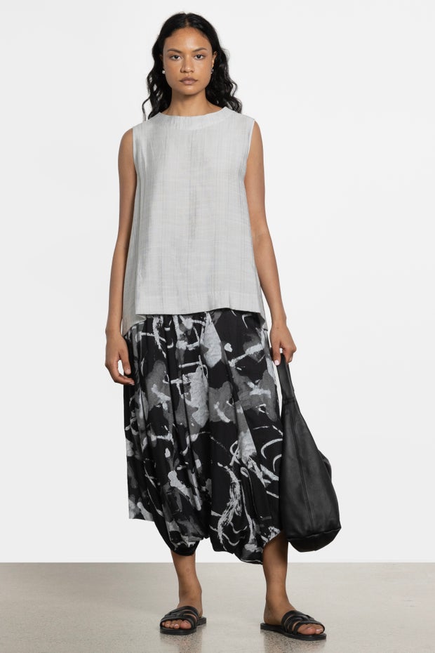 Kira Skirt Pant in Print