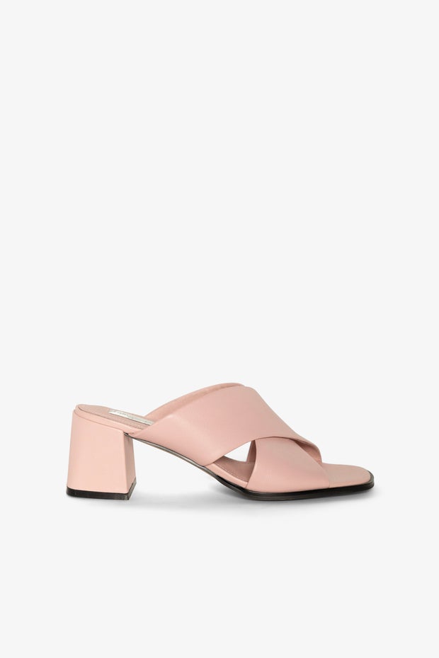 Lane Cross Front Mule in Pink