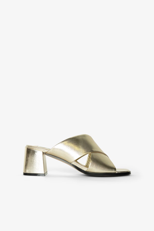 Lane Cross Front Mule in Pink