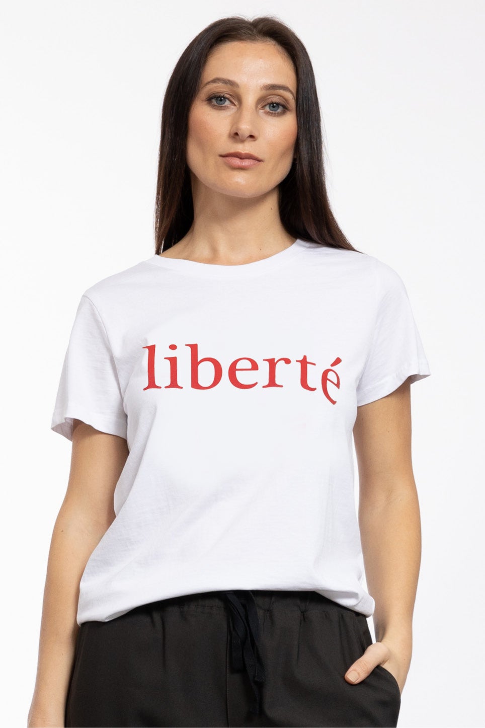 Liberte Tee in White