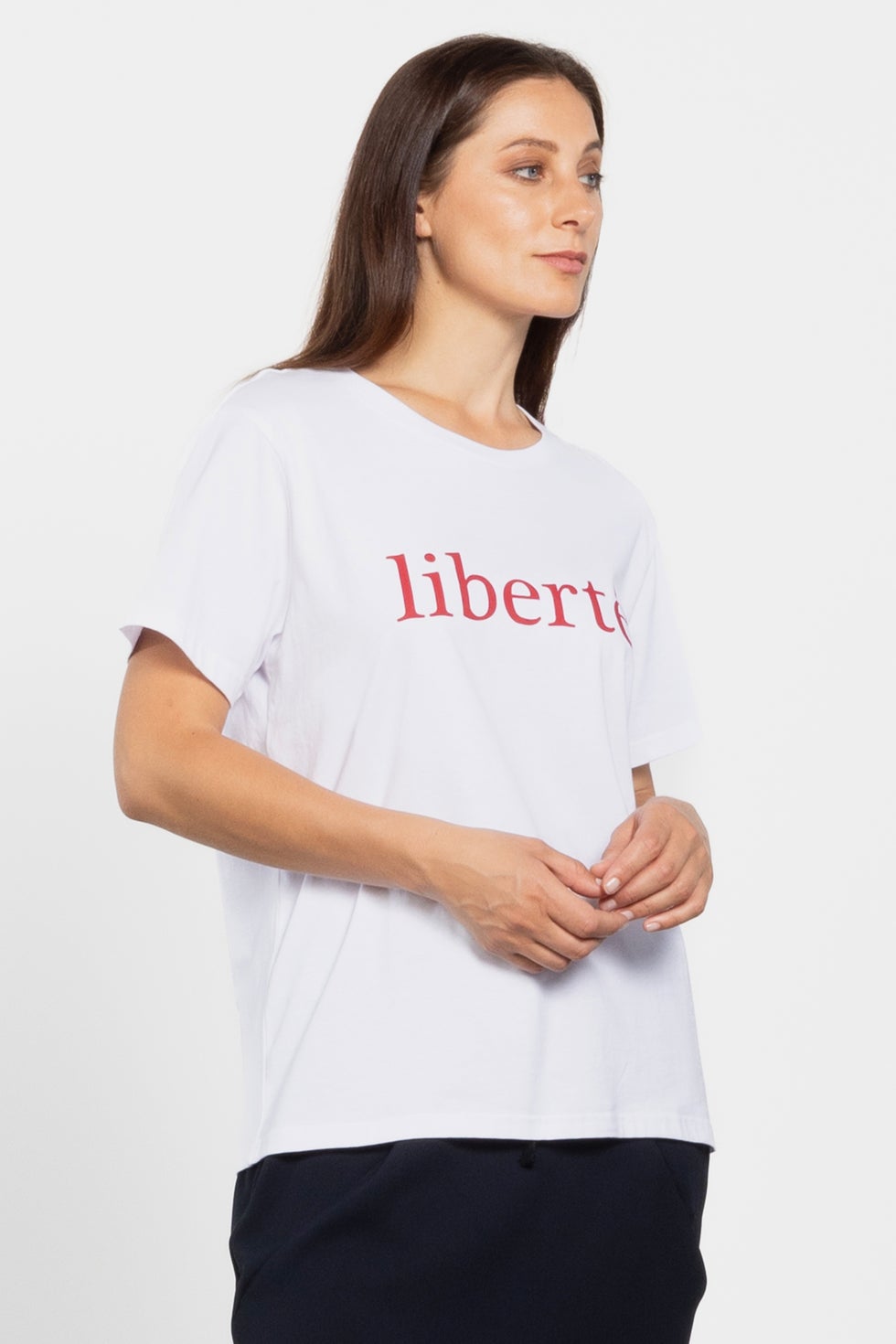 Liberte Tee in White