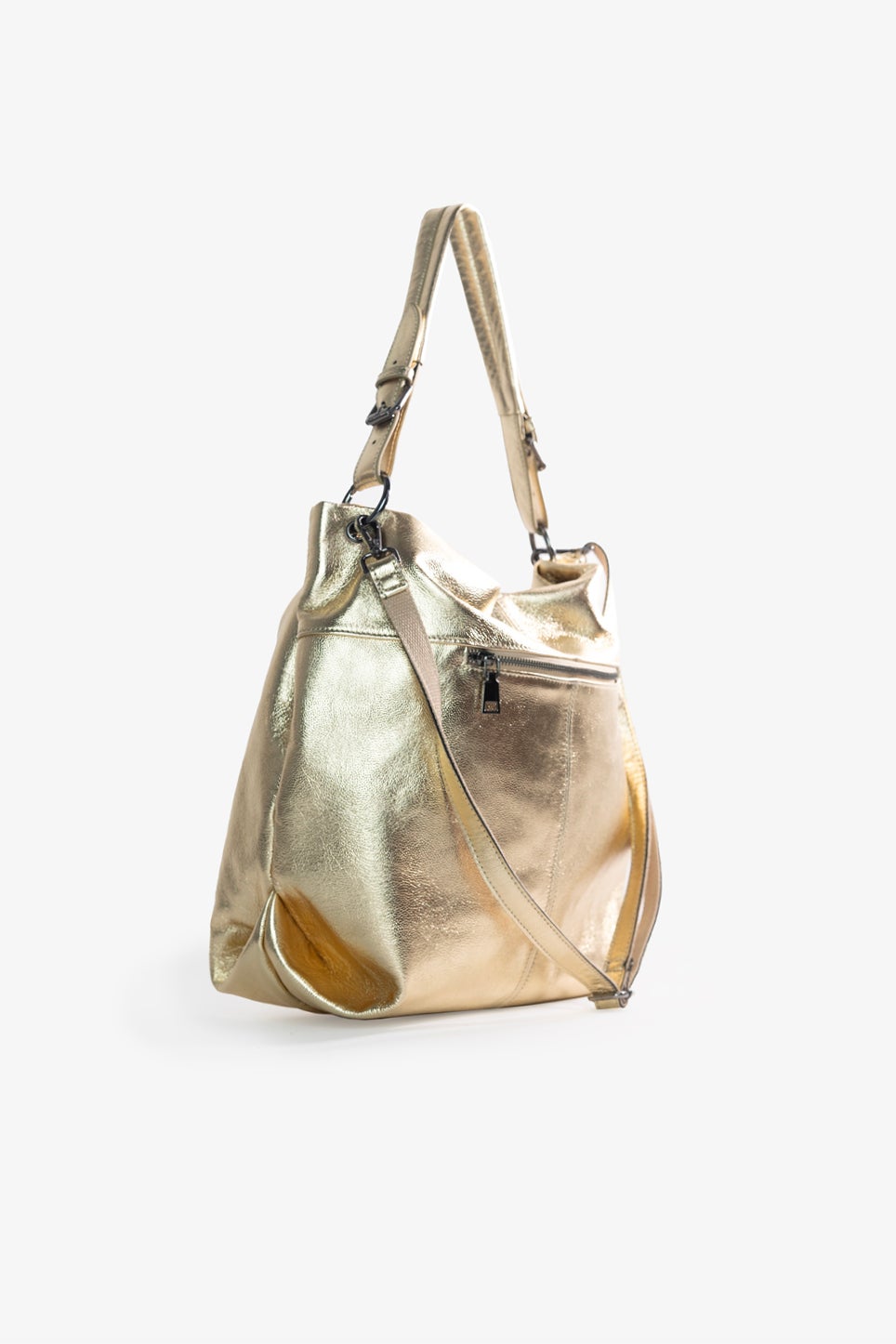 Lottie Tote Bag in Metallic