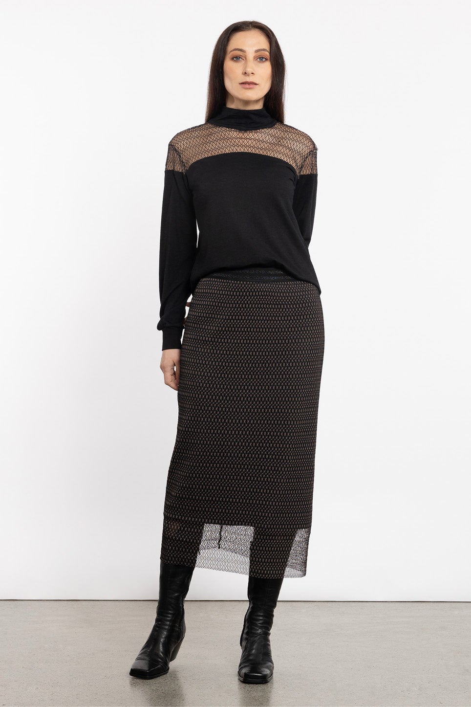 Maddox Skirt in Black | Repertoire