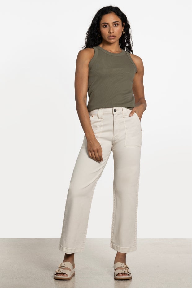 Marfa Jean in White