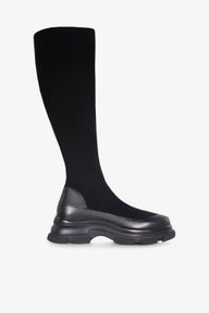 Ninja Gal Knee High Boot in Black